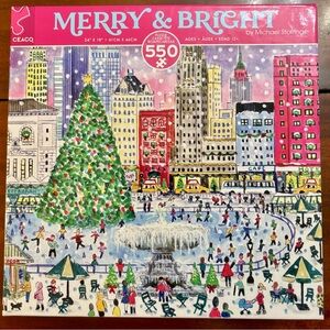 Ceaco Merry & Bright Holiday Jigsaw Puzzle - 550 Pieces